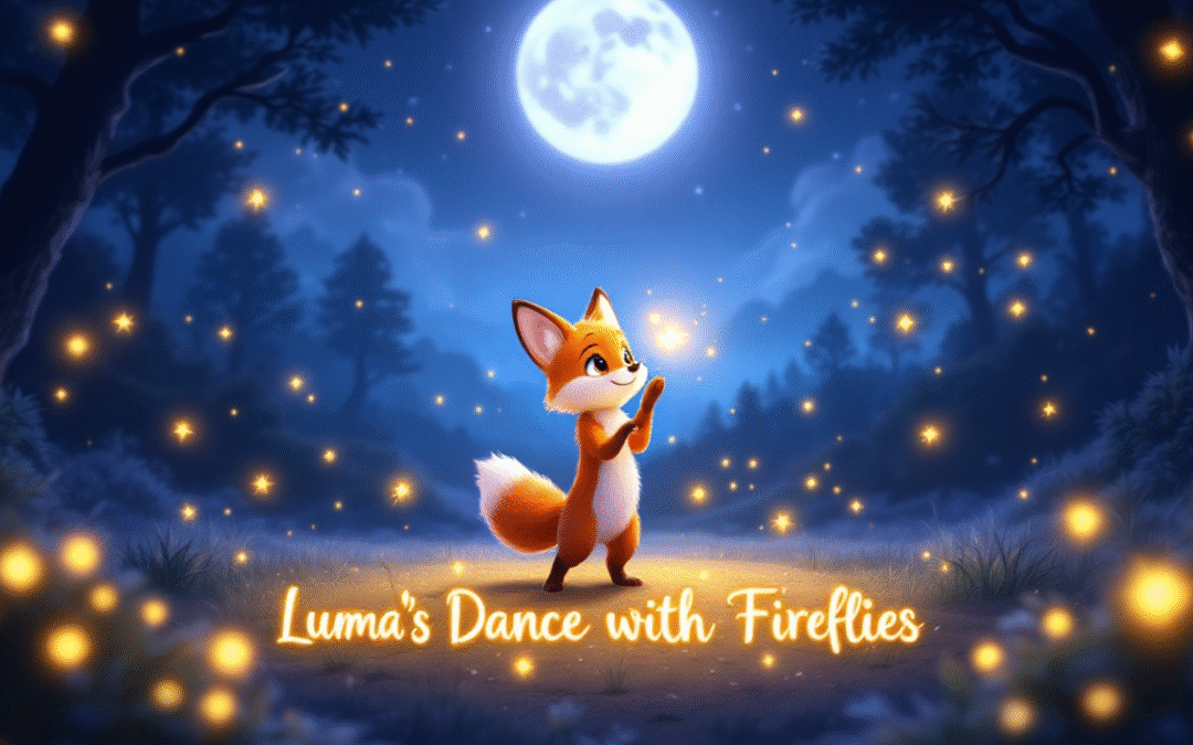 Luma’s Magical Dance with Fireflies 🌙✨