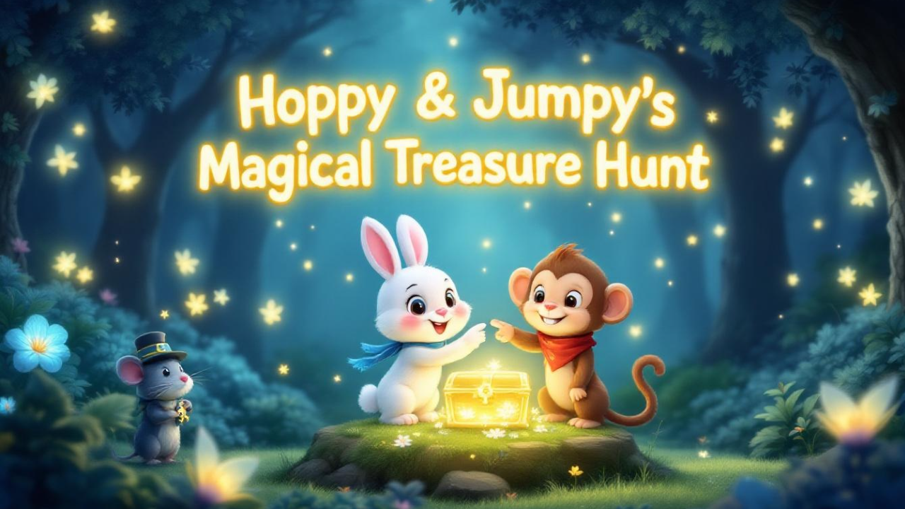 Hoppy & Jumpy’s Magical Treasure Hunt A Tale of Friendship and Adventure