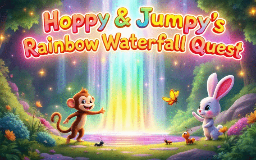 Hoppy & Jumpy’s Magical Quest to the Rainbow Waterfall