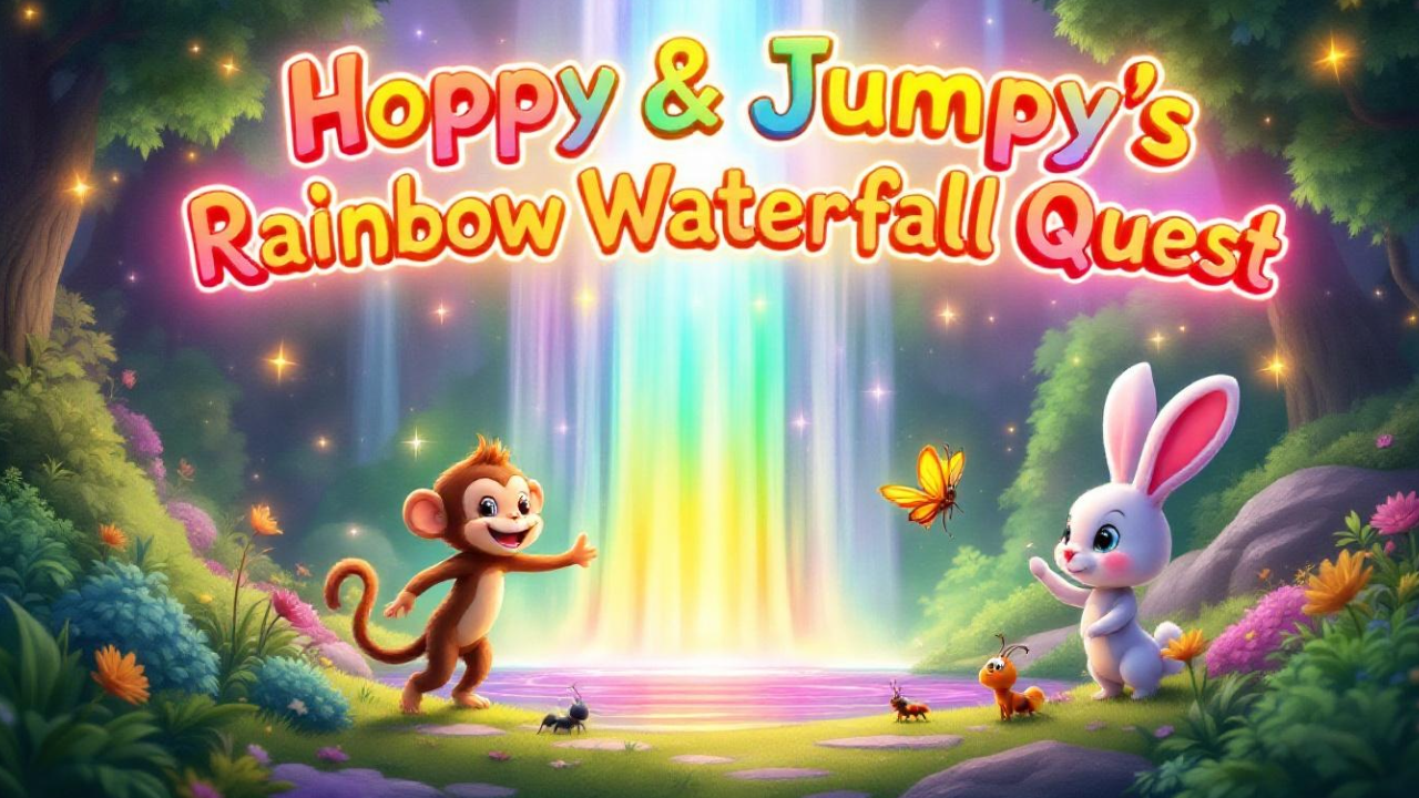 Hoppy & Jumpy’s Magical Quest to the Rainbow Waterfall