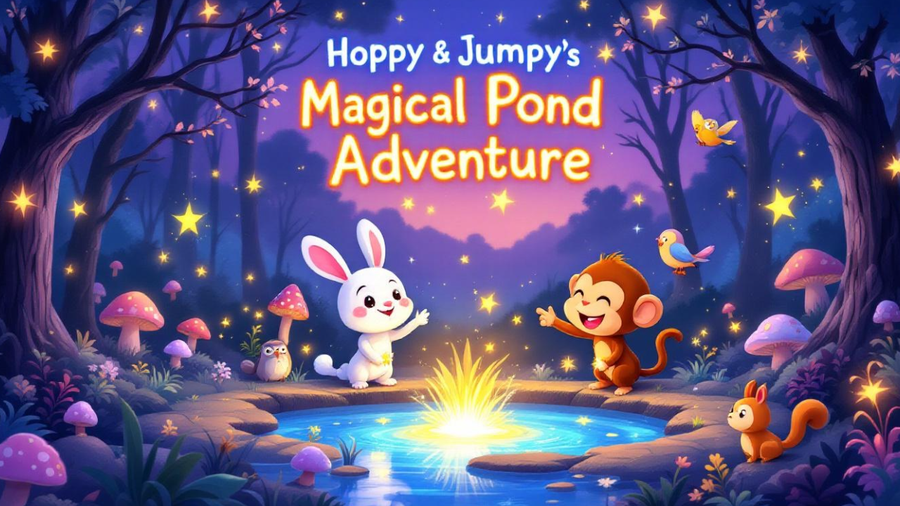 hoppy & jumpy's magical hidden pond adventure