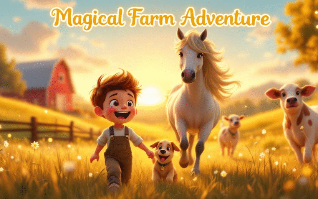 A magical day at the farm with Sammy and Witty